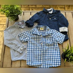 Size 3-4T Bundle of 3 dressy shirts